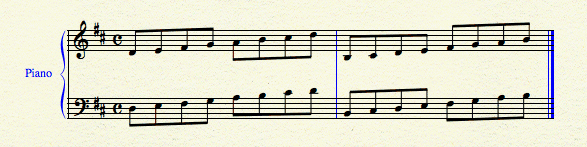 D Major/ f# minor scales